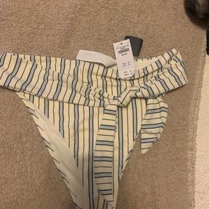 Abercrombie high waisted bikini bottom